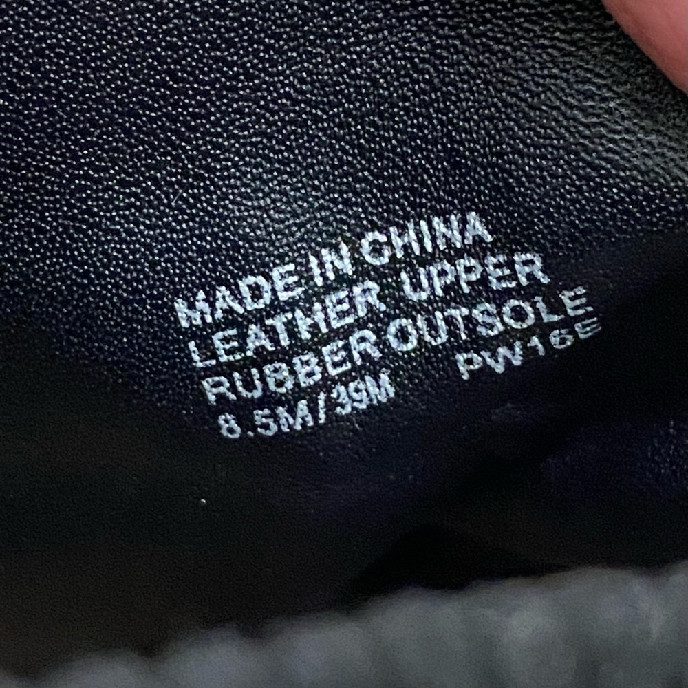 MICHAEL Michael Kors “Carrigan” Black Suede Wedge Lace Up Booties 8.5 - Picture 13 of 16